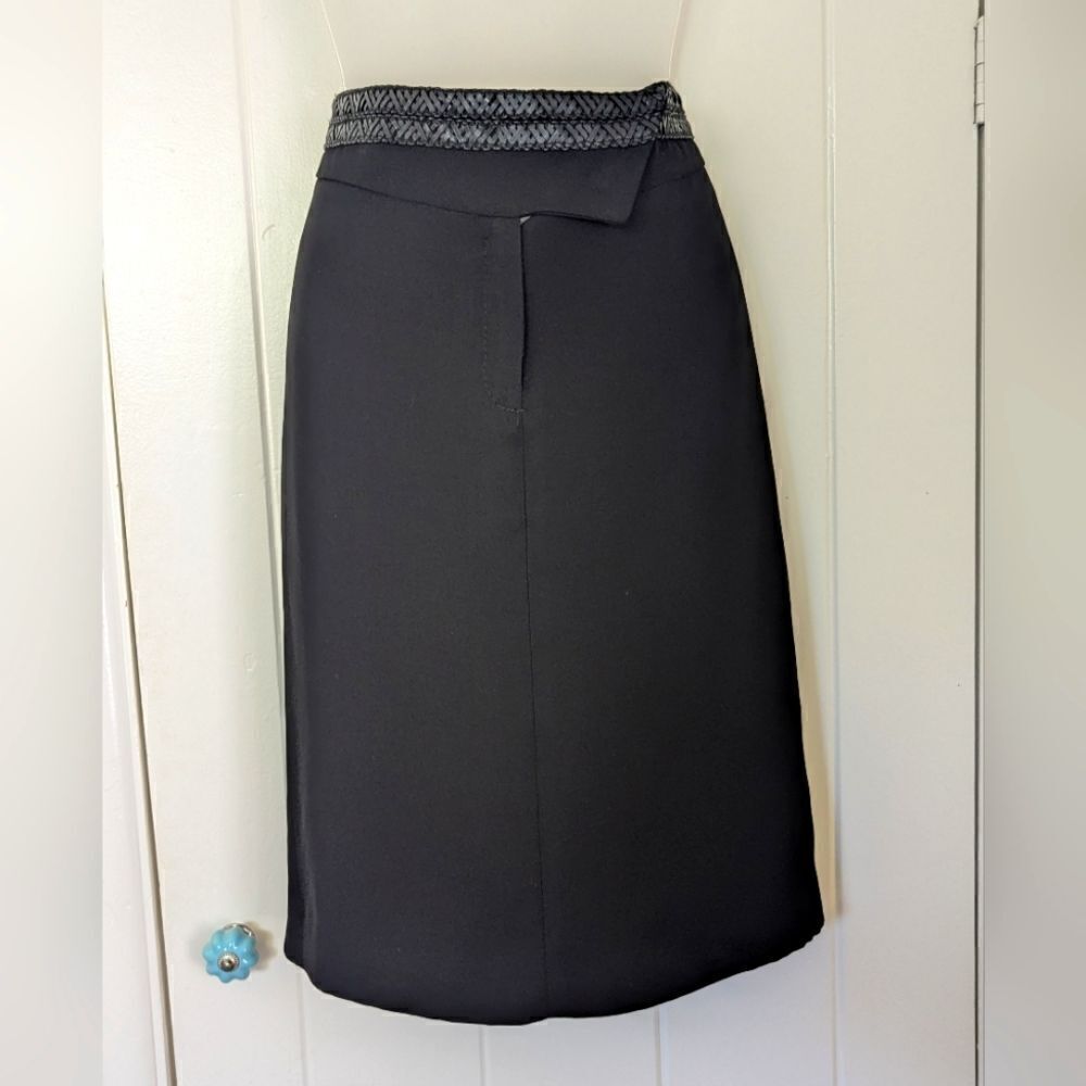 Joseph Ribkoff Skirt 8 Preppy Dark Romantic Dark Academia Minimalist Old Money